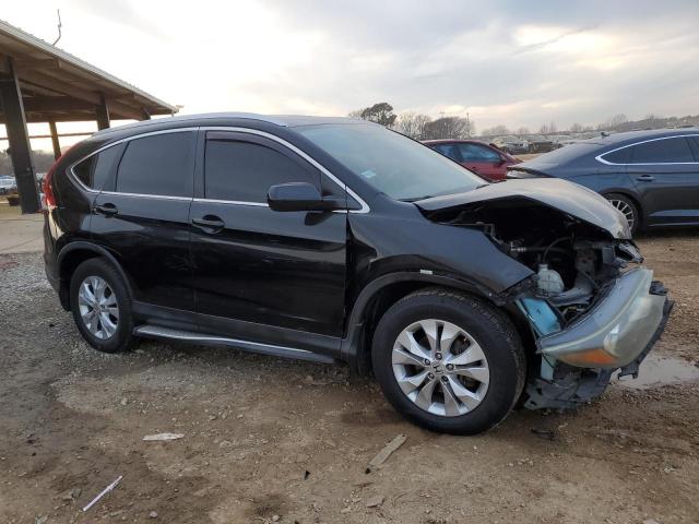 5J6RM4H71CL001479 - 2012 HONDA CR-V EXL BLACK photo 4