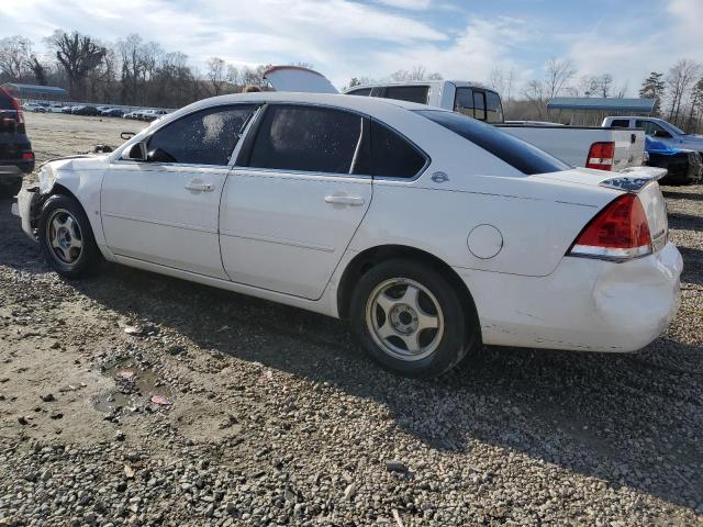 2G1WT58N279294850 - 2007 CHEVROLET IMPALA LT WHITE photo 2