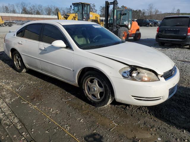 2G1WT58N279294850 - 2007 CHEVROLET IMPALA LT WHITE photo 4