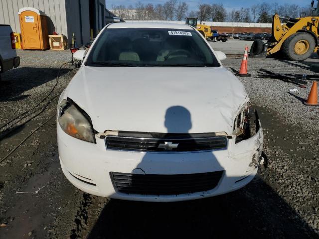 2G1WT58N279294850 - 2007 CHEVROLET IMPALA LT WHITE photo 5