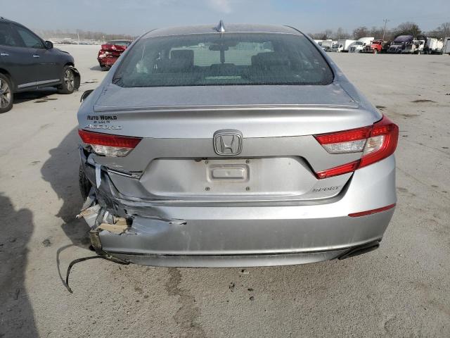 1HGCV1F30LA010257 - 2020 HONDA ACCORD SPORT SILVER photo 6