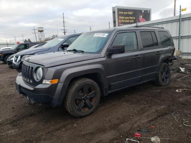 1C4NJPBA3FD387307 - 2015 JEEP PATRIOT SPORT GRAY photo 1