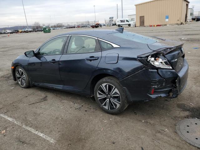 JHMFC1F31JX023853 - 2018 HONDA CIVIC EX BLUE photo 2