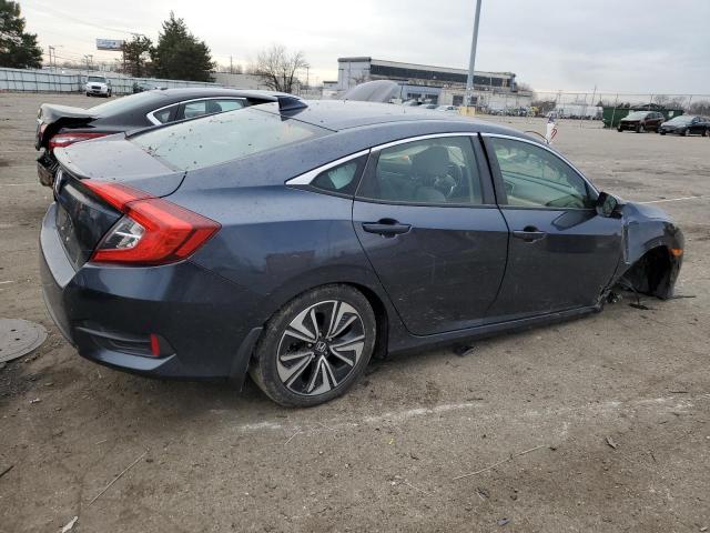 JHMFC1F31JX023853 - 2018 HONDA CIVIC EX BLUE photo 3