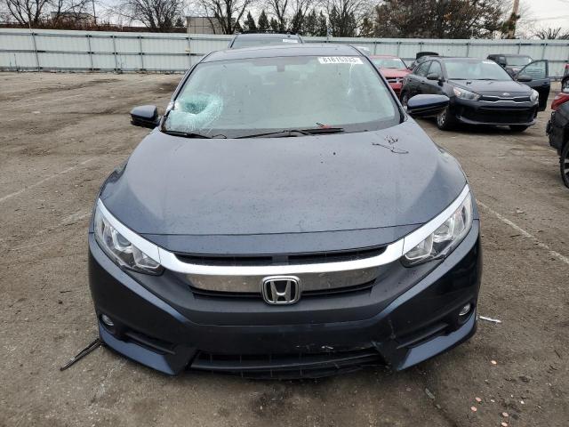 JHMFC1F31JX023853 - 2018 HONDA CIVIC EX BLUE photo 5