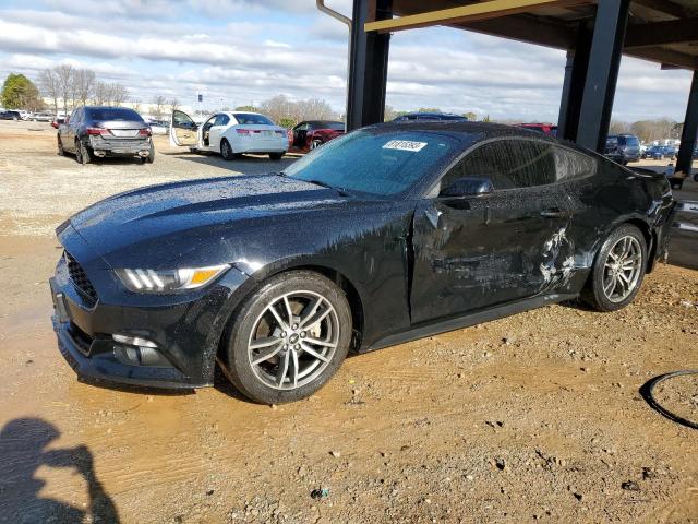 1FA6P8TH0H5316248 - 2017 FORD MUSTANG BLACK photo 1