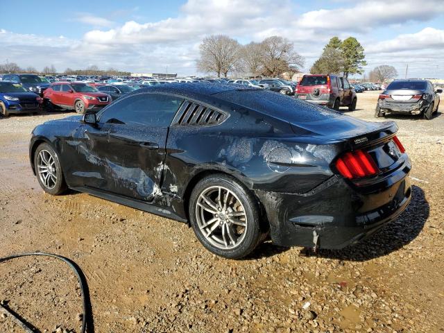 1FA6P8TH0H5316248 - 2017 FORD MUSTANG BLACK photo 2