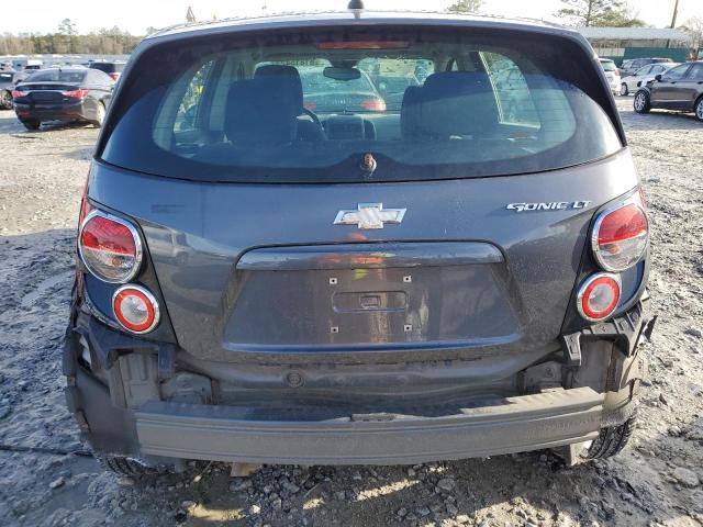 1G1JC6SG7D4228447 - 2013 CHEVROLET SONIC LT GRAY photo 6