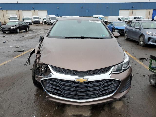 3G1BC6SM7KS598661 - 2019 CHEVROLET CRUZE LS BROWN photo 5