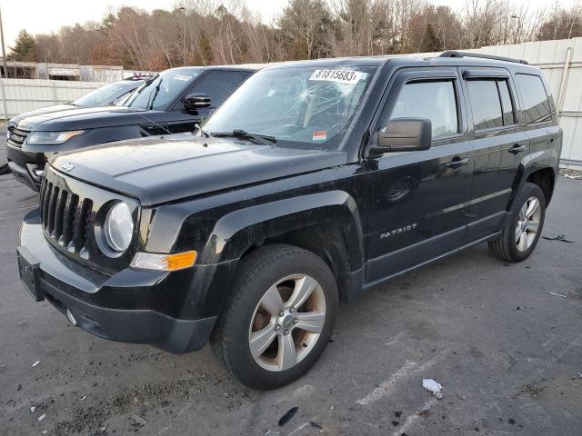 1C4NJRFB5ED530836 - 2014 JEEP PATRIOT LATITUDE BLACK photo 1