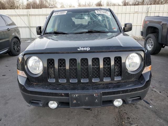 1C4NJRFB5ED530836 - 2014 JEEP PATRIOT LATITUDE BLACK photo 5