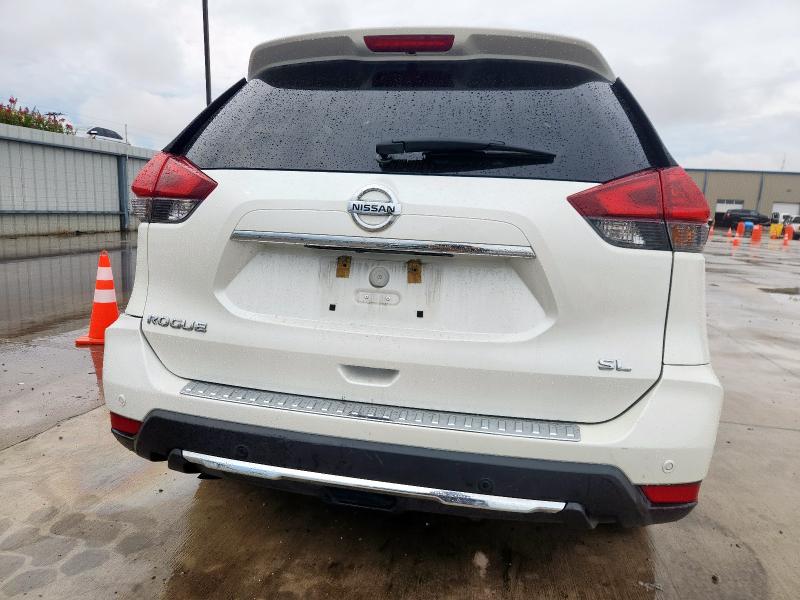 5N1AT2MT6LC700180 - 2020 NISSAN ROGUE S WHITE photo 6