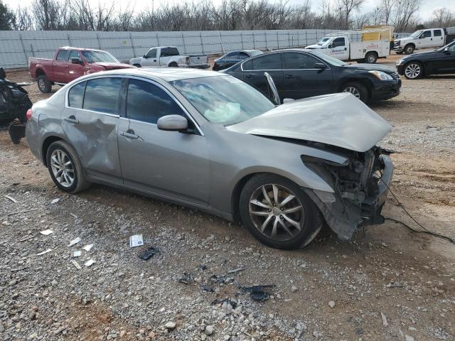 JNKBV61E57M708687 - 2007 INFINITI G35 GRAY photo 4