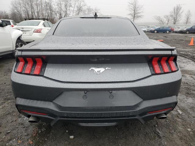 1FA6P8TH7R5106103 - 2024 FORD MUSTANG GRAY photo 6