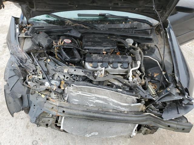 2HGES16563H613038 - 2003 HONDA CIVIC LX BLACK photo 11