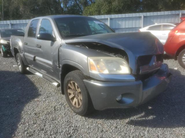 1Z7HC28K37S125914 - 2007 MITSUBISHI RAIDER LS GRAY photo 4