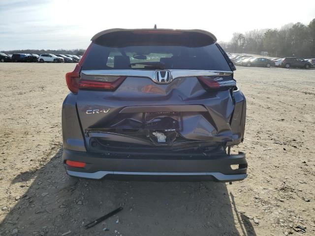 2HKRW1H55MH412192 - 2021 HONDA CR-V EX GRAY photo 6