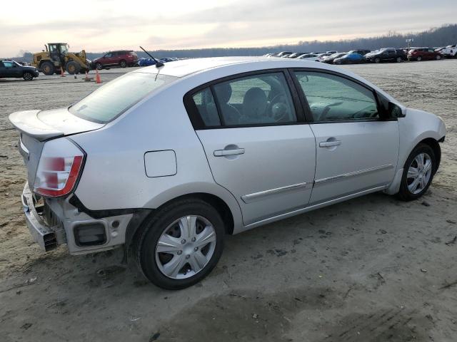 3N1AB6AP6BL614458 - 2011 NISSAN SENTRA 2.0 SILVER photo 3