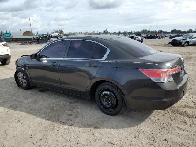 1HGCP2F35BA057444 - 2011 HONDA ACCORD LX CHARCOAL photo 2