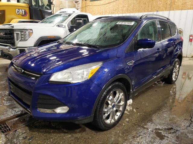 1FMCU9GX7EUC23284 - 2014 FORD ESCAPE SE BLUE photo 1