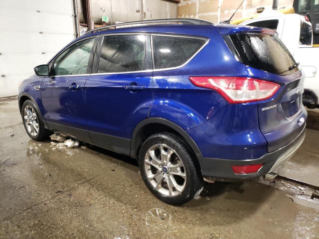 1FMCU9GX7EUC23284 - 2014 FORD ESCAPE SE BLUE photo 2