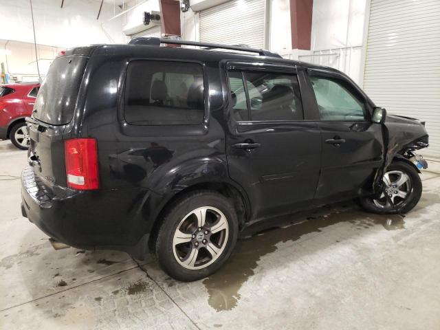 5FNYF4H50EB057266 - 2014 HONDA PILOT EXL BLACK photo 3