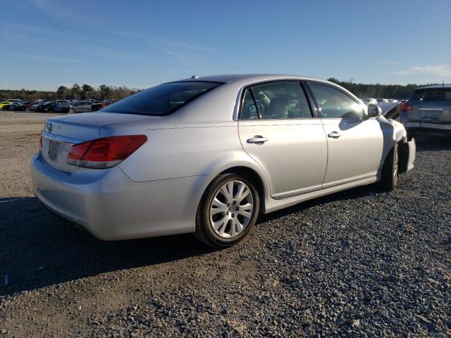 4T1BK3DB0BU394610 - 2011 TOYOTA AVALON BASE SILVER photo 3