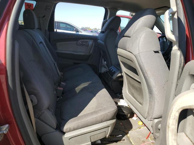 1GNKRGED6CJ332453 - 2012 CHEVROLET TRAVERSE LT RED photo 11