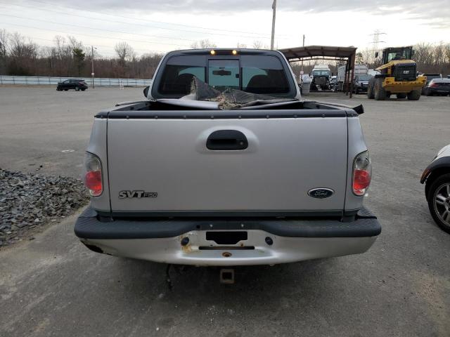 2FTRF07364CA64614 - 2004 FORD F150 SVT LIGHTNING SILVER photo 6