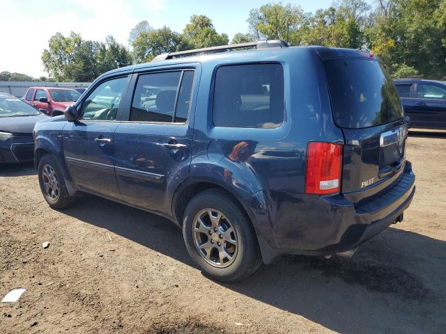 5FNYF4H60AB002481 - 2010 HONDA PILOT EXL ლურჯი ფოტო 2