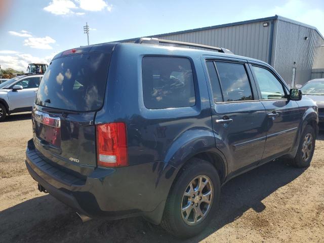 5FNYF4H60AB002481 - 2010 HONDA PILOT EXL ლურჯი ფოტო 3