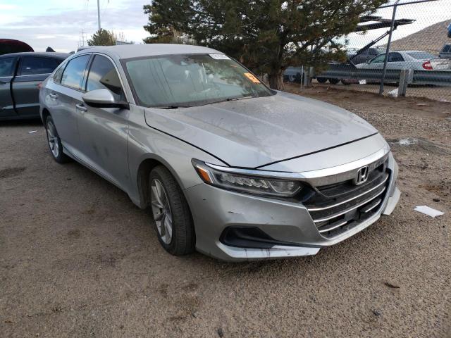 1HGCV1F11MA034745 - 2021 HONDA ACCORD LX SILVER photo 4