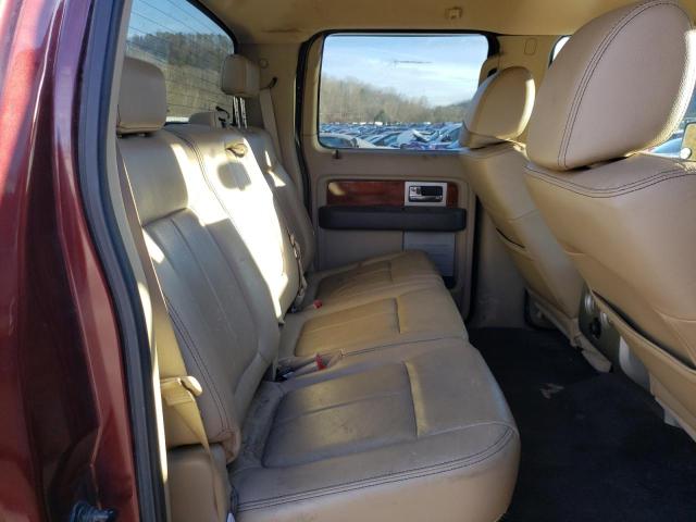 1FTPW14V89FB49694 - 2009 FORD F150 SUPERCREW BROWN photo 10