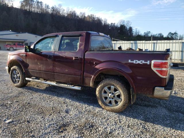 1FTPW14V89FB49694 - 2009 FORD F150 SUPERCREW BROWN photo 2