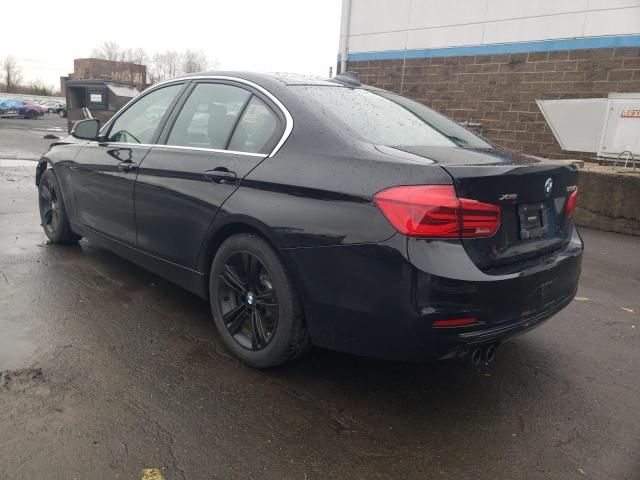 WBA8D9G58JNU68928 - 2018 BMW 330 XI BLACK photo 2