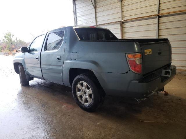 2HJYK165X6H567175 - 2006 HONDA RIDGELINE RTL BLUE photo 2