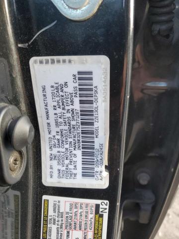 1NXBR32E75Z371287 - 2005 TOYOTA COROLLA CE BLACK photo 13