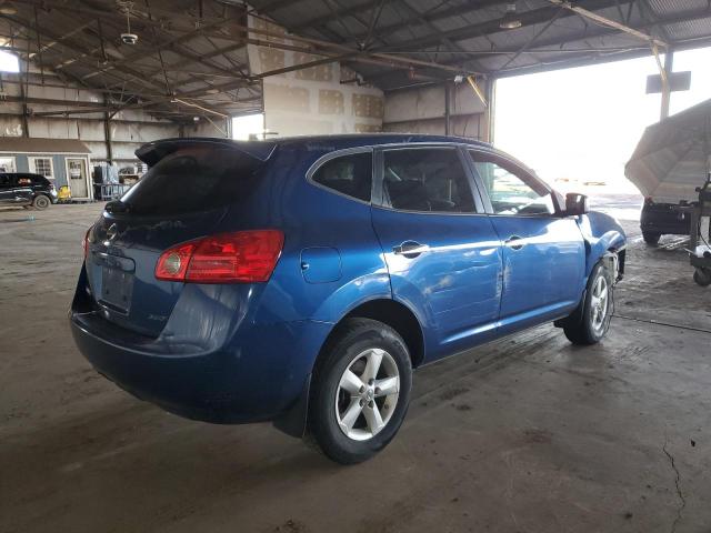 JN8AS5MT7AW018854 - 2010 NISSAN ROGUE S BLUE photo 3