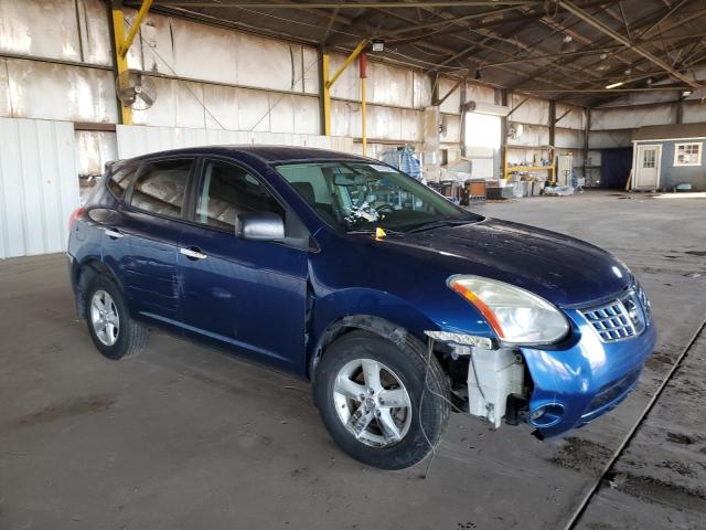 JN8AS5MT7AW018854 - 2010 NISSAN ROGUE S BLUE photo 4