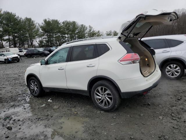 5N1AT2MV3EC794166 - 2014 NISSAN ROGUE S WHITE photo 2