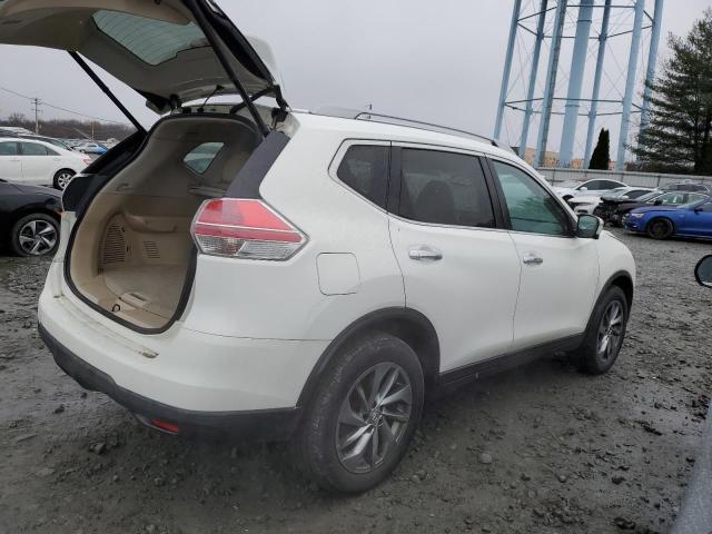 5N1AT2MV3EC794166 - 2014 NISSAN ROGUE S WHITE photo 3