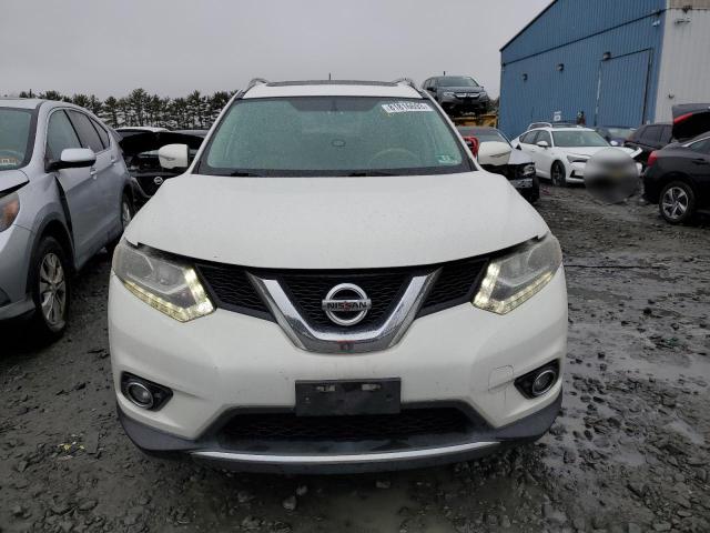 5N1AT2MV3EC794166 - 2014 NISSAN ROGUE S WHITE photo 5