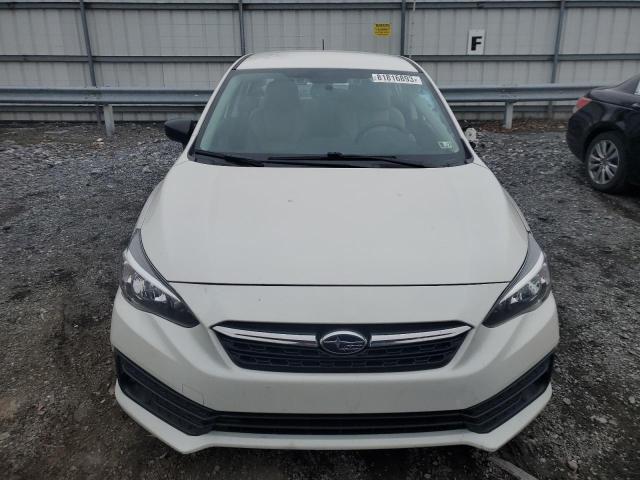 4S3GKAB64N3610229 - 2022 SUBARU IMPREZA WHITE photo 5