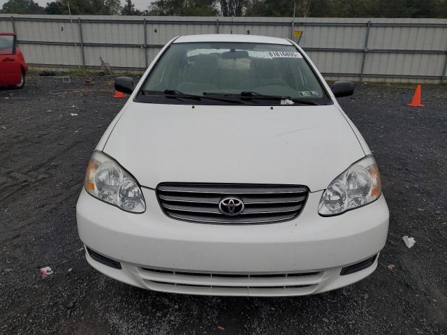 JTDBR32E442048670 - 2004 TOYOTA COROLLA CE WHITE photo 5