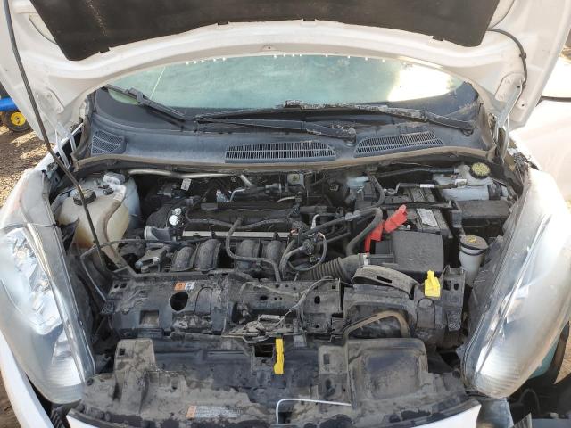 3FADP4BJ4KM127737 - 2019 FORD FIESTA SE Blanc photo 11
