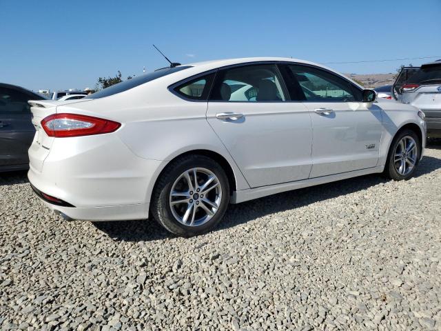 3FA6P0SU5GR125386 - 2016 FORD FUSION TITANIUM PHEV WHITE photo 3