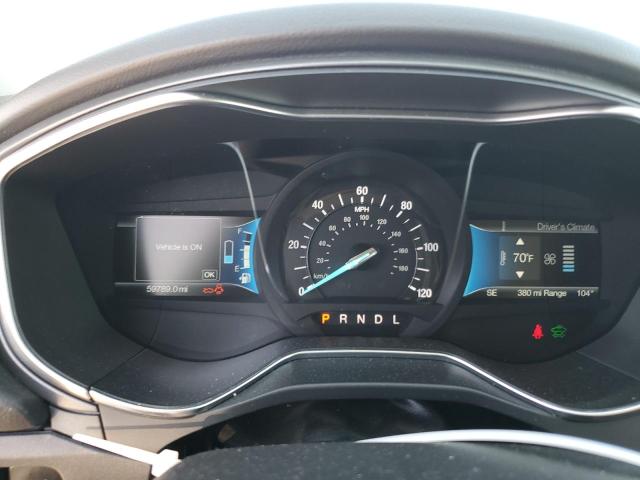 3FA6P0SU5GR125386 - 2016 FORD FUSION TITANIUM PHEV WHITE photo 9