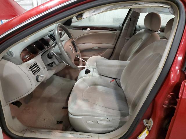 1G4HP57278U173193 - 2008 BUICK LUCERNE CX RED photo 7