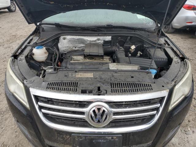 WVGBV7AX6BW512565 - 2011 VOLKSWAGEN TIGUAN S BLACK photo 12