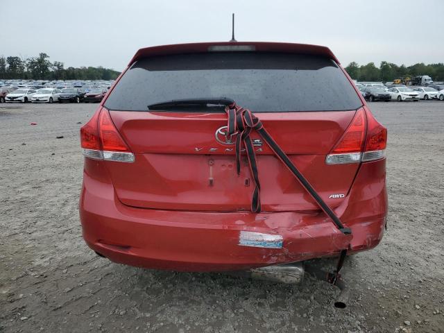 4T3BK3BB4BU053785 - 2011 TOYOTA VENZA წითელი ფოტო 6